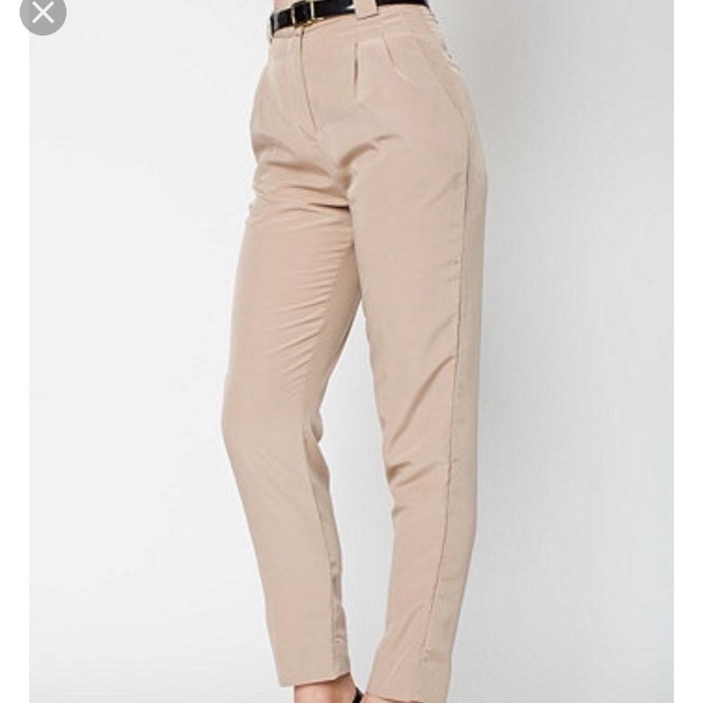 ✨SOLD✨ High waist kaki trousers - Picture 6 of 6